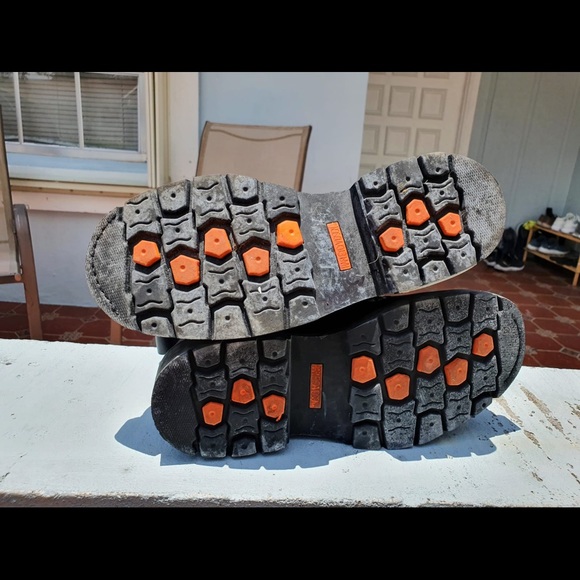 Harley-Davidson Mens Motorcycle Boots SZ 8 - Picture 4 of 10